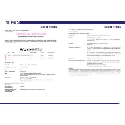 STRATO TRASPIRANTE EXTRA IGIENIZZANTE